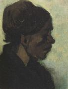 Vincent Van Gogh, Head of a Brabant Peasant Woman with Dard Cap (nn04)